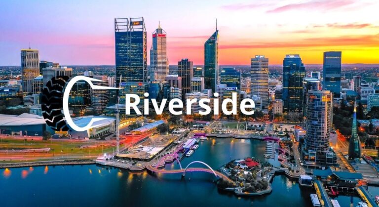 Foto de la ciudad de Riverside a lo lejos. ¿buscas una llantera en Riverside?